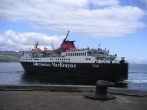 MV Isle of Mull leaving Craignure